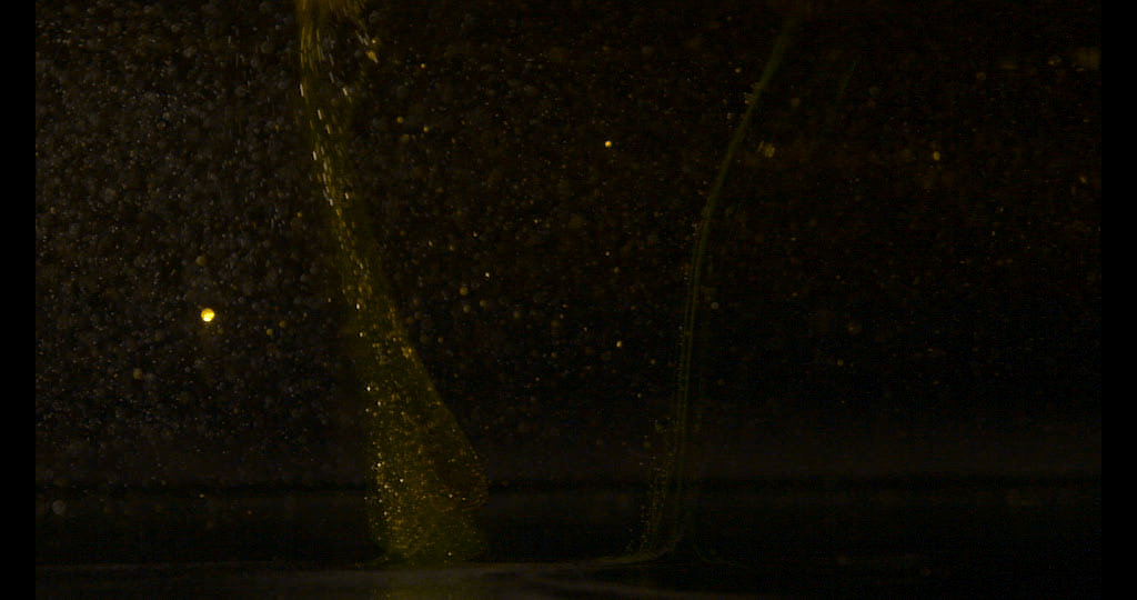 Frame grab ink in viscous fluid.